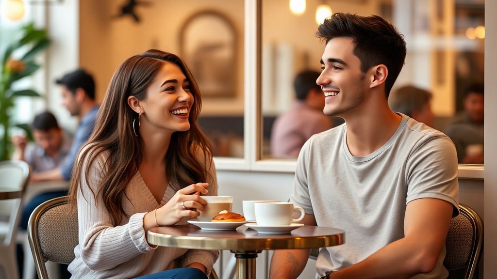Learn How to Talk About Funny Childhood Memories in English 3 Conversation 1 Friends Catching Up at a Café